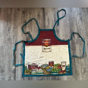 Vintage Campbell’s Soup Can Apron Adult Unisex Tomato Vegetable Pantry Warhol